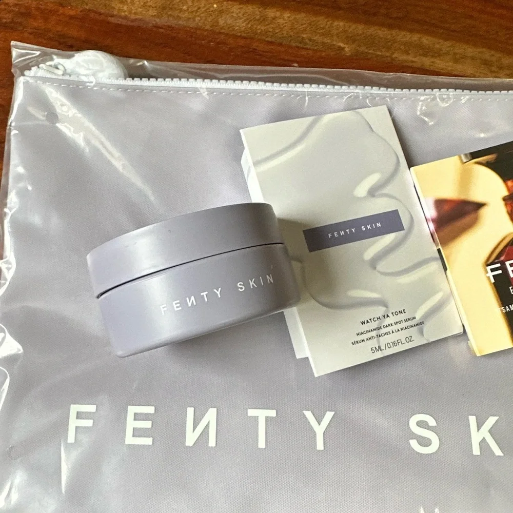 Fenty Beauty Cosmetic Bag & Lil Butta Dropz Bindle